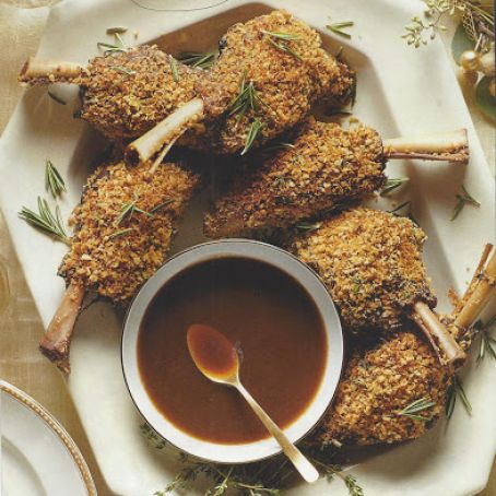 Parmesan-Crusted Lamb Shanks
