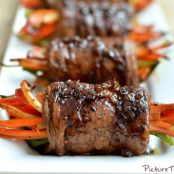 Balsamic Glazed Steak Rolls |