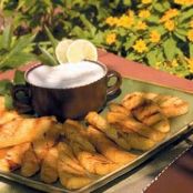 Grilled Pineapple with Lime Dip Recipe