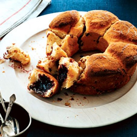 English Jam Bag Pudding