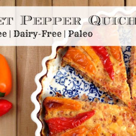 Paleo Sweet Pepper Quiche