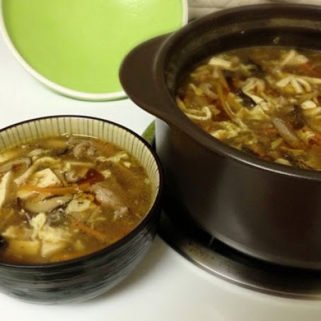 Hot & Sour Soup (Vegetarian)
