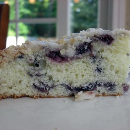 Blueberry Sour Cream Coffeecake