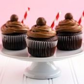Chocolate Malt Cupcakes