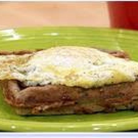 Grilled Cheese and Ham Waffles