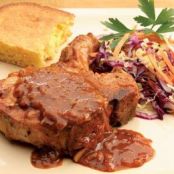 Oven-Barbecued Pork Chops (Diabetic Connect)