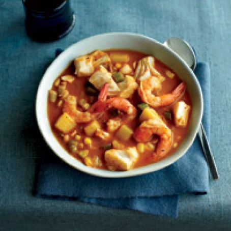 Southwest Seafood Chowder