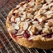 Raspberry Almond Coffeecake
