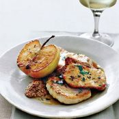 CHULETAS DE CERDO CON CALVADOS