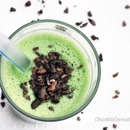 Healthy Shamrock Shakes