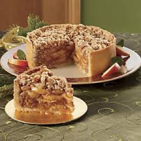 Deep-Dish Caramel Apple Pie