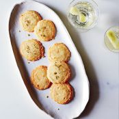 Cheese Sables with Rosemary Salt