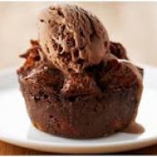 Chocolate Croissant Bread Pudding