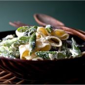 LASAGNA w/ASPARAGUS & CHIVES