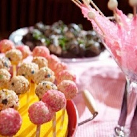 Rice Krispie Treat Pops