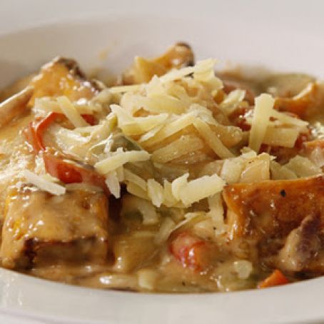 Creamy Chicken and Pumpkin Pasta