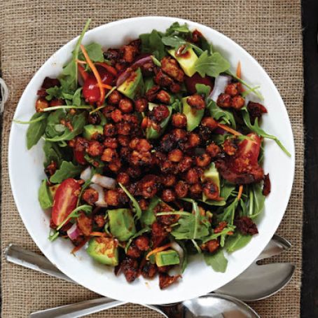 Smokehouse Chickpeas 'N' Greens Salad