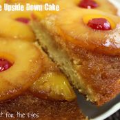 Tipsy Pineapple Upside Down Cake