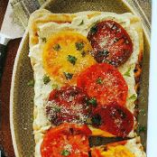 Grilled Cheese & Tomato Flatbreads