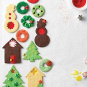 Sugaring, Stained Glass, and Puzzle Cookie Techniques