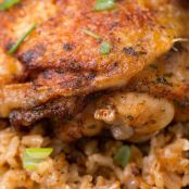 Paprika Chicken & Rice Bake