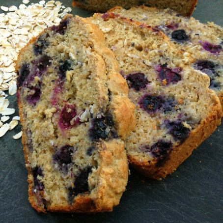 Blueberry Oatmeal Bread