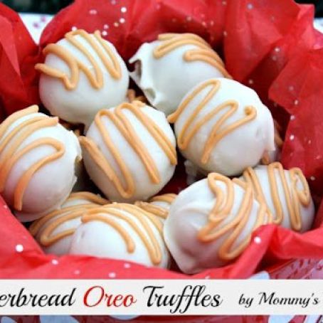 Gingerbread Oreo Truffles