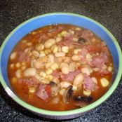 Jerry Stamps's Great Bean and Corn Chowder