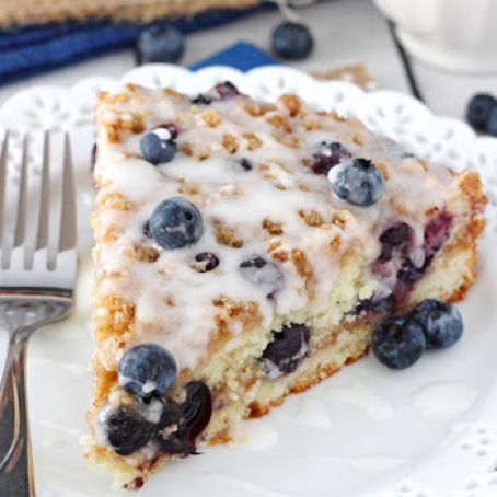 Blueberry Streusel Coffee Cake