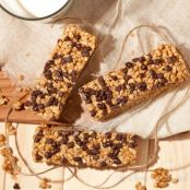 Chewy Chocolate Chip Granola Bars