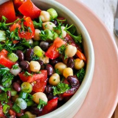 Middle Eastern Bean Salad