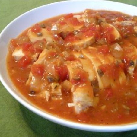 Chicken Cacciatore (Slow Cooker)