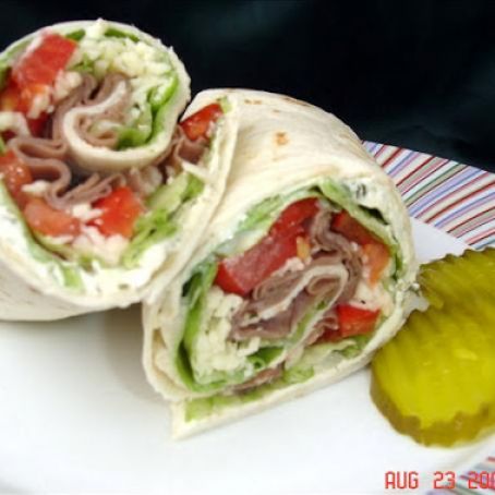 Awesome Angus Beef Wraps