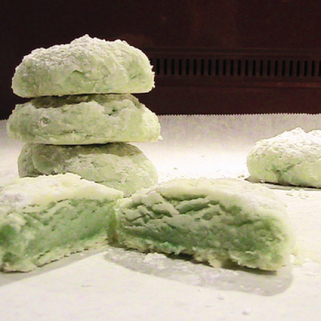 Minty Cool Meltaway Cookies