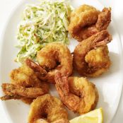 Fried Shrimp With Tartar Slaw