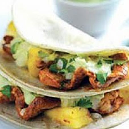 Tacos Estilo al Pastor a la Parilla
