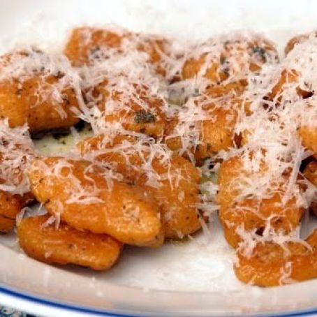 Pumpkin Gnocchi with Sage Butter