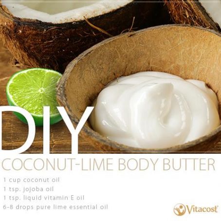 Coconut-Lime Body Butter-DIY