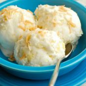 Pineapple Coconut Ice Cream