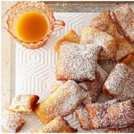 Canela Bunuelos with Anise Syrup