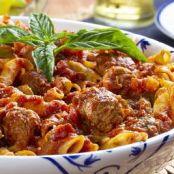 Mostaccioli and Sausage Toss