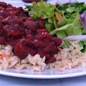 Slow Cooker Vegan Red Beans and Rice for 2 (or 3)