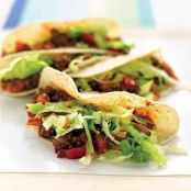Lighter Beef Tacos