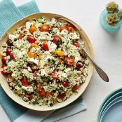 Herbed Rice With Tomatoes and Feta