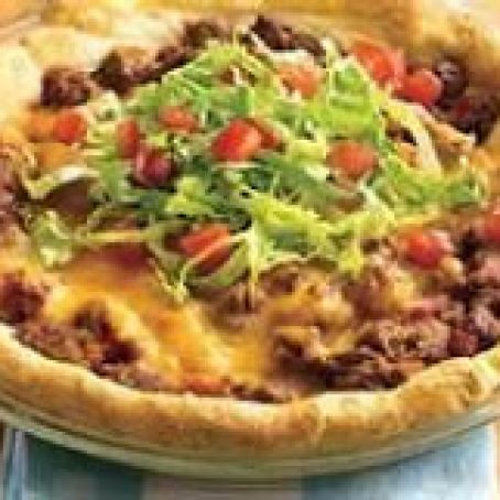 Quick Cresant Taco Pie