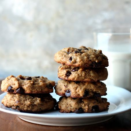 cookie - Peanut Butter Oatmeal Chocolate Chip Cookies