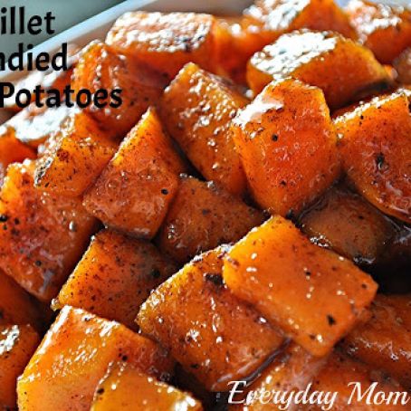 Skillet Candied Sweet Potatoes