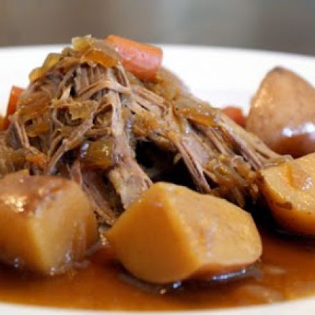 Easy Slow Cooker Beef Roast