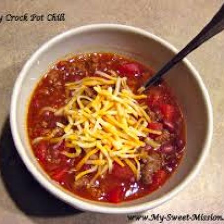 Easy Crock Pot Chili
