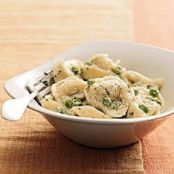 Creamy Tortellini With Peas